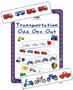 Transportation Odd One Out | Worksheet – Prestige English ESL Materials