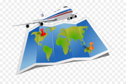 Travel Flight clipart - Travel, Airplane, transparent clip art