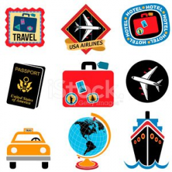 Travel Icons IN Color premium clipart - ClipartLogo.com
