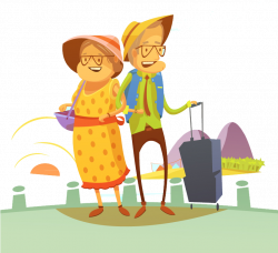 HD Travel Royalty-free Photography Illustration - Old Couple ...