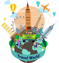 Earth Travel Stock illustration Illustration - Global Travel 954 ...