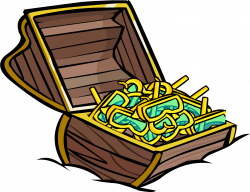 Image - Yellow Snorkel treasure chest.png | Club Penguin Wiki ...