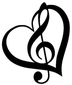 Treble Clef | Music Heart, Treble ... - ClipArt Best - ClipArt Best ...