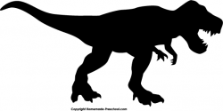 T Rex Silhouette Clip Art Free at GetDrawings.com | Free for ...