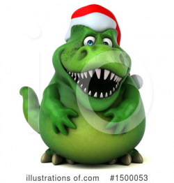 Green Trex Clipart #1500053 - Illustration by Julos