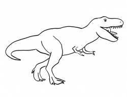 T-Rex Drawing Step By Step - Art Starts for Kids