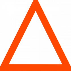 Orange Triangle Clip Art at Clker.com - vector clip art online ...