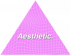 aesthetic aesthetics aestheticpink purple triangle stic...