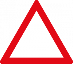 File:Triangle warning sign (red and white).svg - Wikimedia Commons