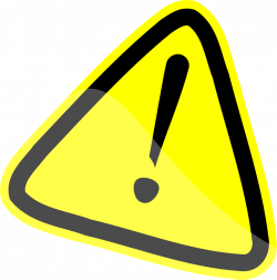 Warning Sign Clip Art Download - Clip Art Library