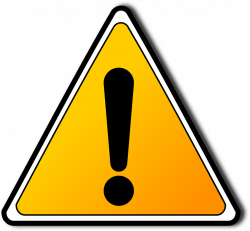 Caution Triangle Symbol#4477282 - Shop of Clipart Library