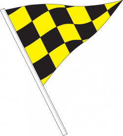 Poly Triangle Antenna Flags