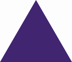 Purple Triangle Clipart