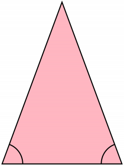 File:Basic isosceles triangle.svg - Wikimedia Commons