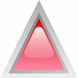 Led Triangular Red Clip Art at Clker.com - vector clip art online ...