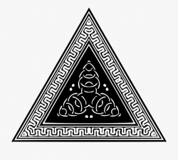 Triangular Clipart Purple Triangle - Орнаменты В ...