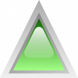 Led Triangular Green Clip Art at Clker.com - vector clip art online ...