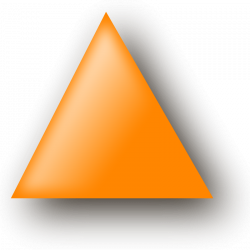 Orange Triangle Clipart | CLIP ART THREE | Pinterest | Triangles ...