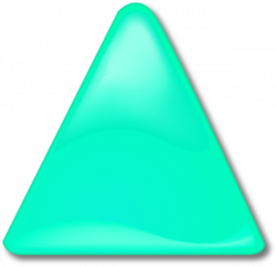 Triangle Clipart teal - Free Clipart on Dumielauxepices.net