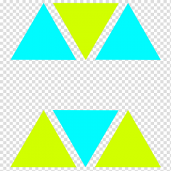 Geometric s, three inverted triangles transparent background ...