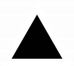 File:Black triangle with thick white border.svg - Wikimedia Commons