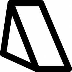 Triangular Prism Outline Svg Png Icon Free Download (#32422 ...