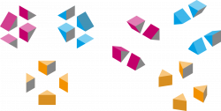 Clipart - Isometric shapes 2 - triangles
