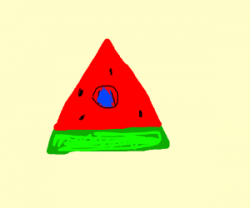 Triangle Watermelon - Drawception