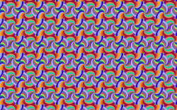 Clipart - Seamless Groovy Triangular Pattern