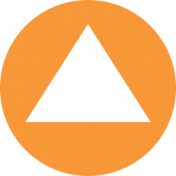 File:White triangle in orange background.svg - Wikipedia