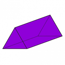 3d Triangular Prism Clipart