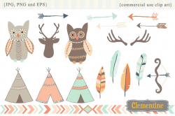 Tribal clip art ~ Illustrations ~ Creative Market