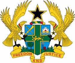Coat of arms of Ghana Coat of Arms of the Republic of Ghana, adopted ...