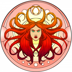 Holy symbol of Sune, goddess of love and beauty (in D&D's Forgotten ...