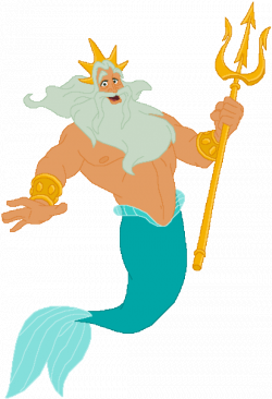 Le trident du roi triton - Magic Disney Princesses