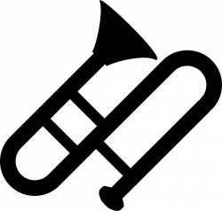 Trombone Svg Png Icon Free Download (#40137) - OnlineWebFonts.COM