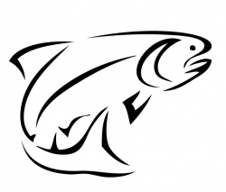 Trout Fish Silhouette at GetDrawings.com | Free for personal use ...