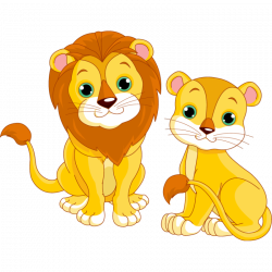 Lioness Clipart two lion - Free Clipart on Dumielauxepices.net