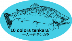 TenkaraBum fly rod spoons - Tenkara - 10 Colors Tenkara