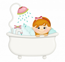 Bath Drawing Baby Tub - Bath Time Clipart, Transparent Png ...