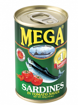 Mega Sardines in Tomato Sauce 425g | Mega Global Corporation