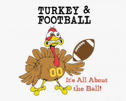 Turkey And Football Thanksgiving Banner - Thanksgiving ...