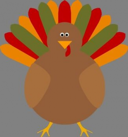 Turkey Clipart | candy turkey | Yellow feathers, Red feather ...