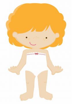 Tutu Clipart Baby Doll Dress - Girl Paper Doll Clipart ...
