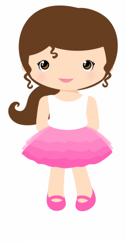 Tutu Clipart Baby Doll Dress - Cute Clipart Of Girl - tutu ...