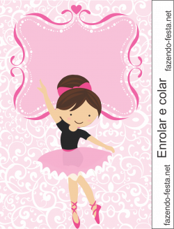 kit festa bailarina bisnaga 30gr | Bailarinas | Pinterest | Candy ...