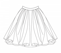 Skirt Drawing at GetDrawings.com | Free for personal use Skirt ...