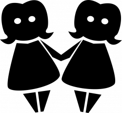 Gemini Female Twins Couple Symbol Svg Png Icon Free Download (#27826 ...