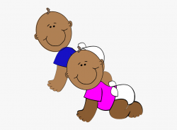 African-american Twins Svg Clip Arts 564 X 597 Px - African ...