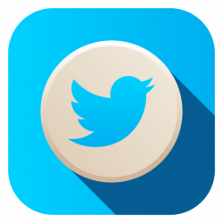 Twitter Icon - Advanced Flat Social Icons - SoftIcons.com